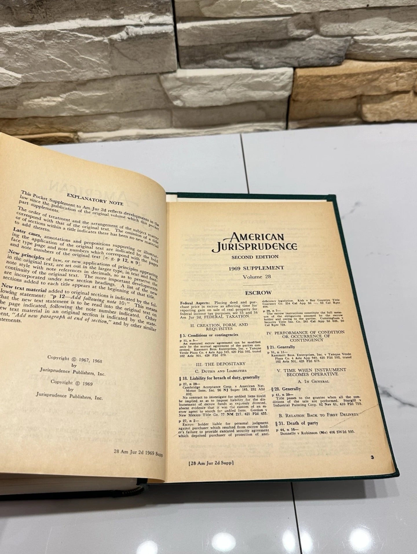 28 AM. JUR. 2D ESCROW TO ESTOPPEL