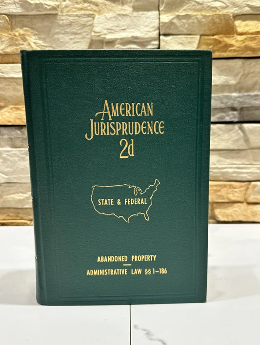 1 AM. JUR. 2D ABANDONED PROPERTY TO ADMINISTRATIVE LAW